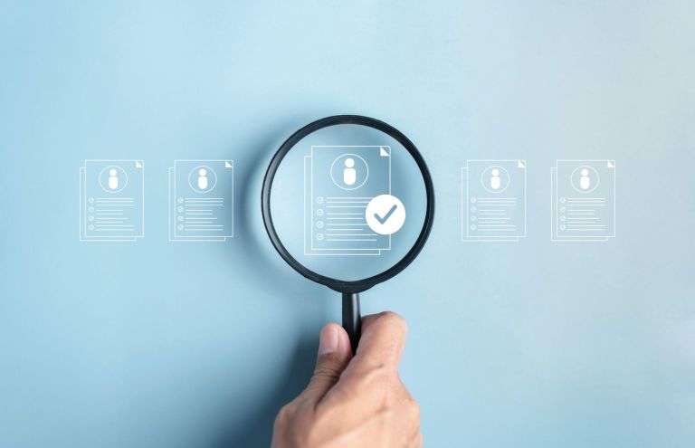 HR or Hiring Human Resources Management. Selective new career recruitment sites. unemployment finding job search for resume register job interview, Searching human join team.